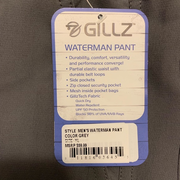 Gillz Waterman Performance Travel Pant - Picture 4 of 6